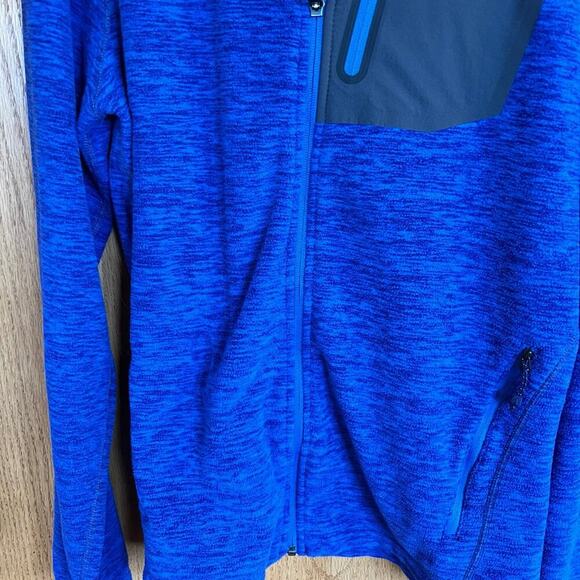 Eddie Bauer fleece full zip mens size M - Picture 3 of 10